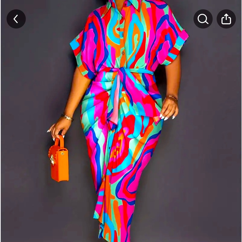 Plus Midi Dress